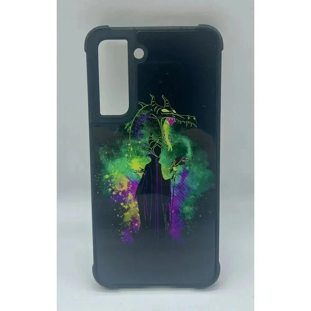Colorful Dragon Case For Samsung‎ Galaxy S21 FE TPU & PC Shock-Proof Bumper